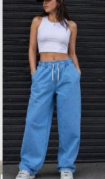 Palazo Jeans - Imagen 2