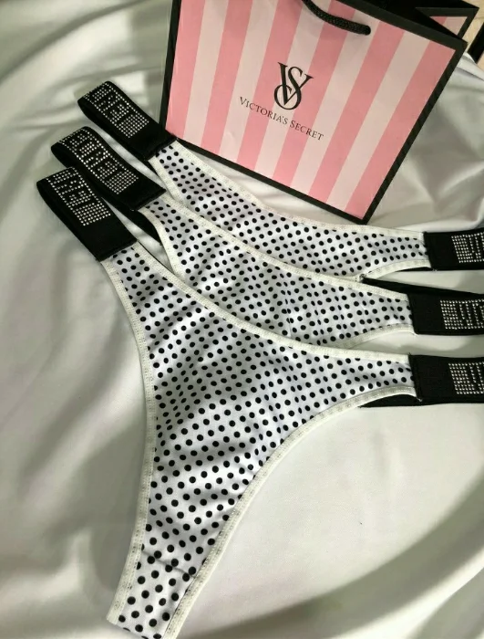 Less Victoria Scret Lunares con Strass
