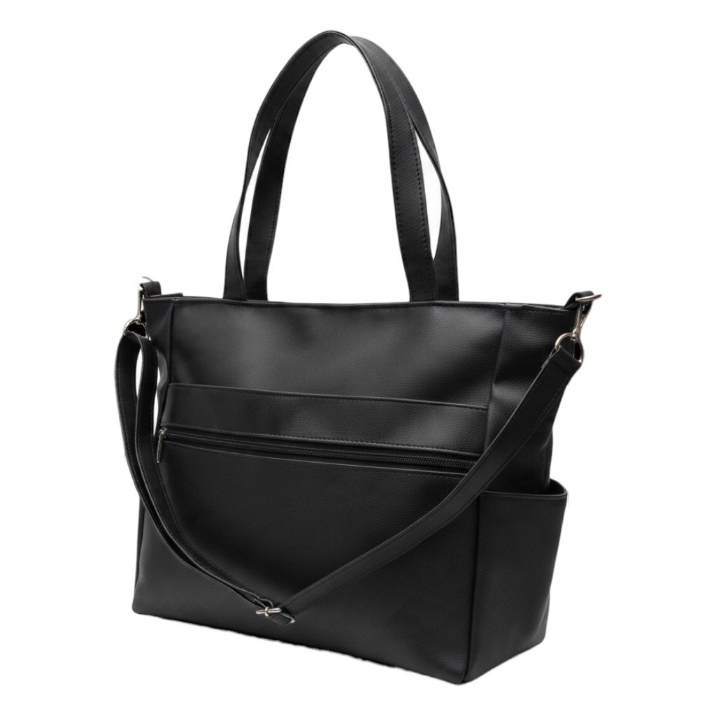 Bolso Tote Porta Netbook, Forrada por Dentro, Bolsillos Cierre Exterior - Imagen 3