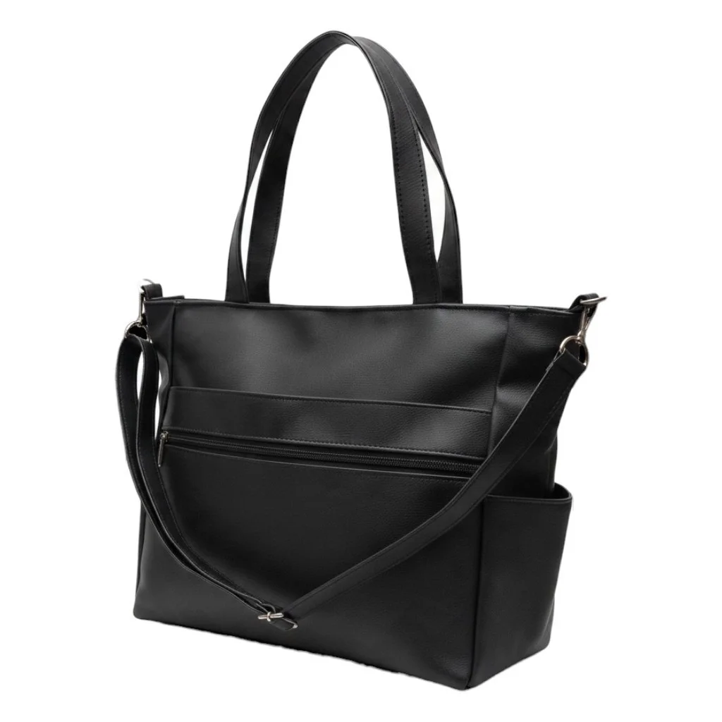 Bolso Tote Porta Netbook, Forrada por Dentro, Bolsillos Cierre Exterior - Imagen 3
