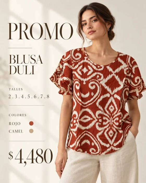 Promo Blusa Duli