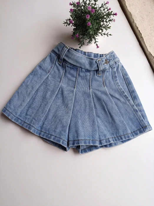 Short Pollera Tableado