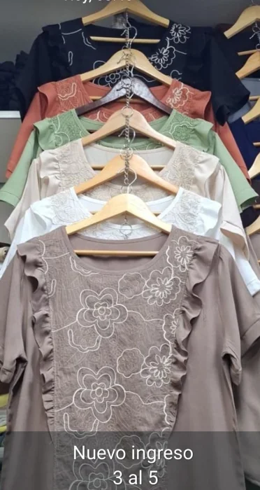 Blusa de Lino Espandex del 3 al 5 por Pedido