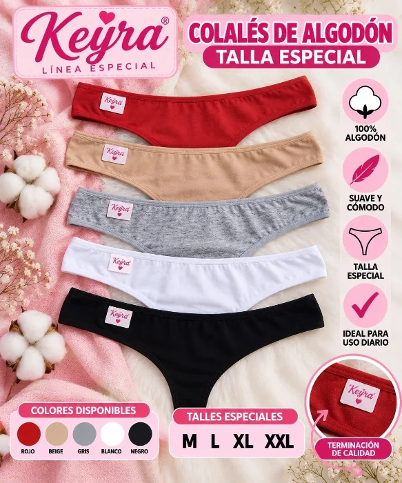 Colale Especial Keyra Algodón