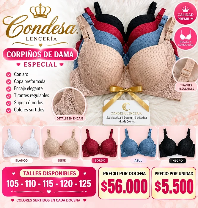 Corpiño Especial Condesa