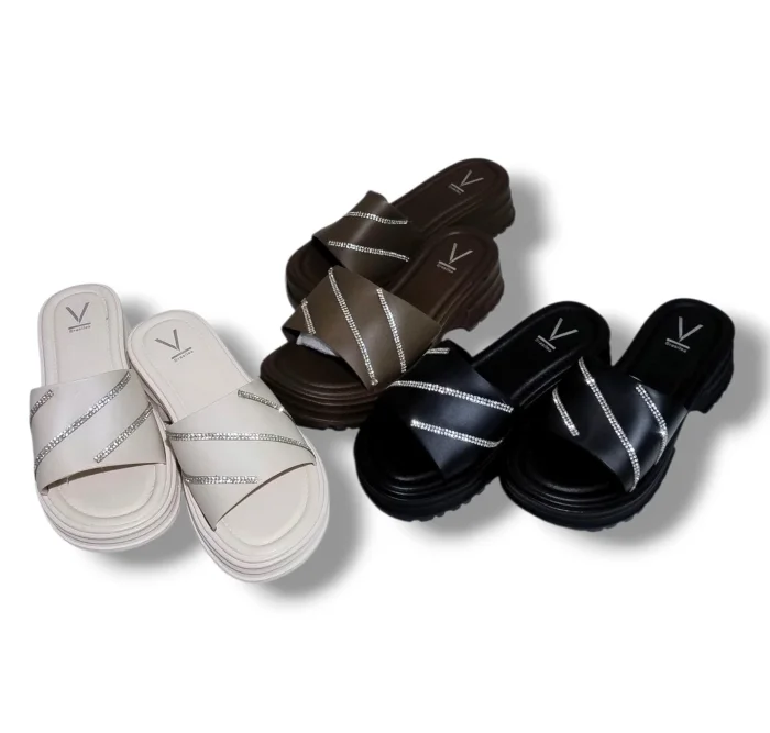 Sandalias Dama Faja Plataforma