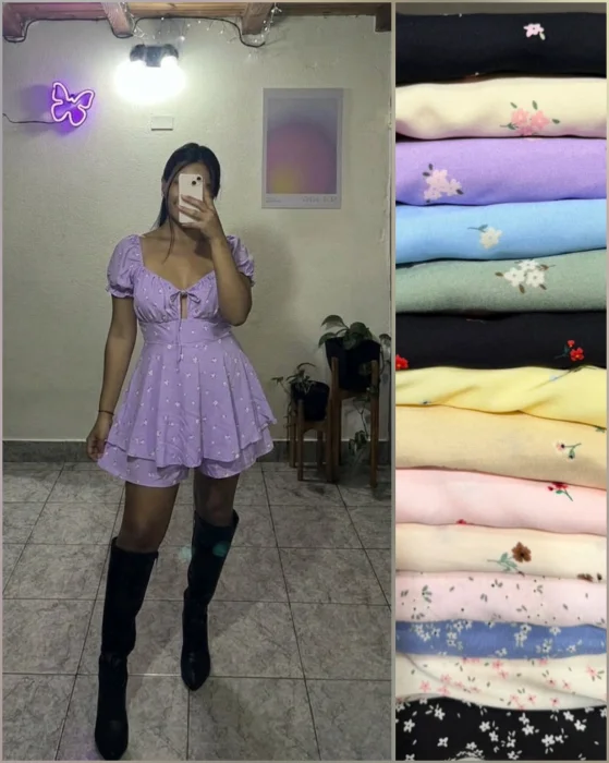 Vestido Enterizo Verano Dama