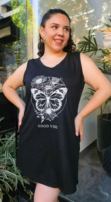 Remeron Vestido Algodon