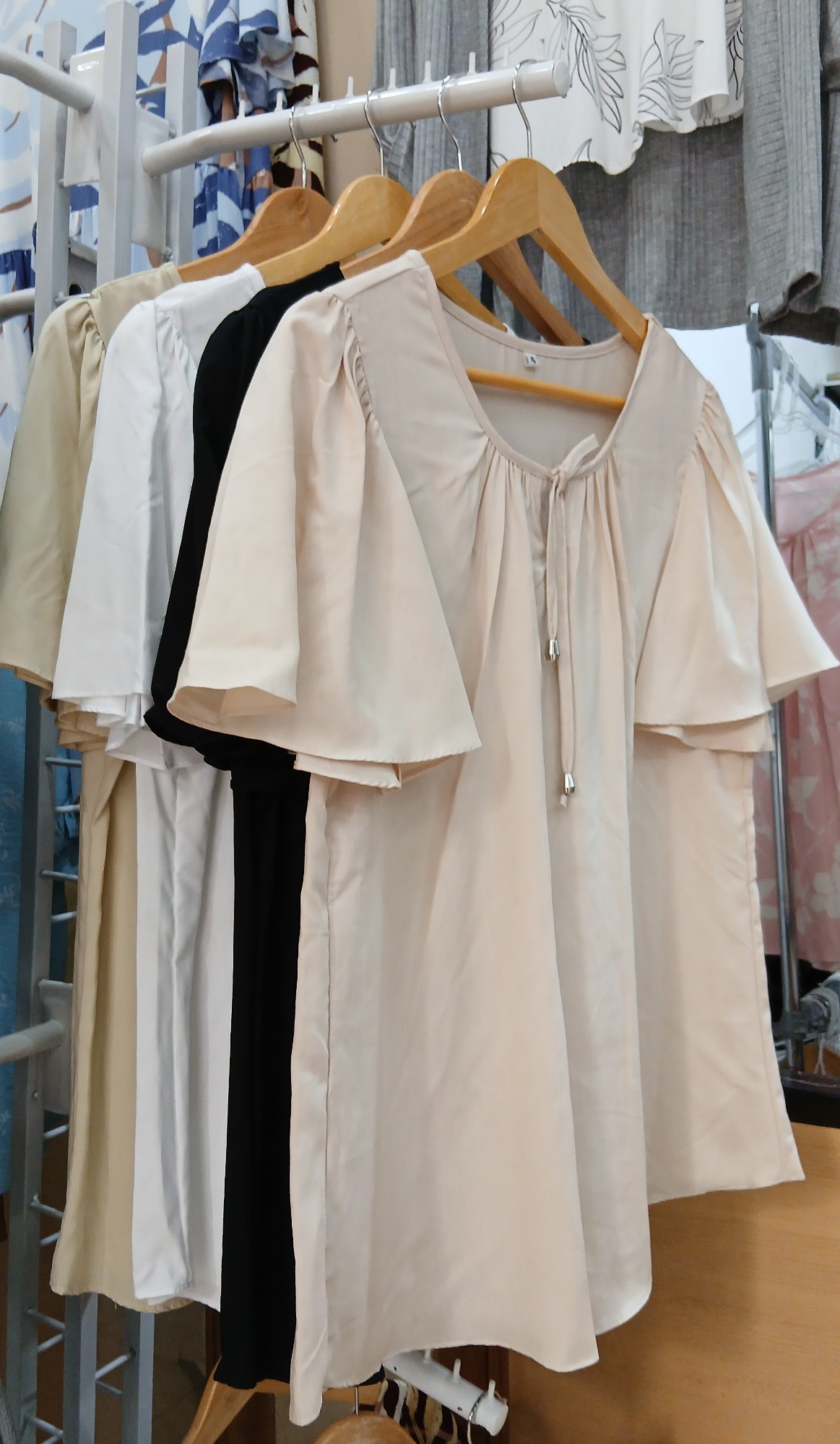 Blusa Especial en Fibrana Poplin Lisos Talles 4 al 10 - Imagen 2