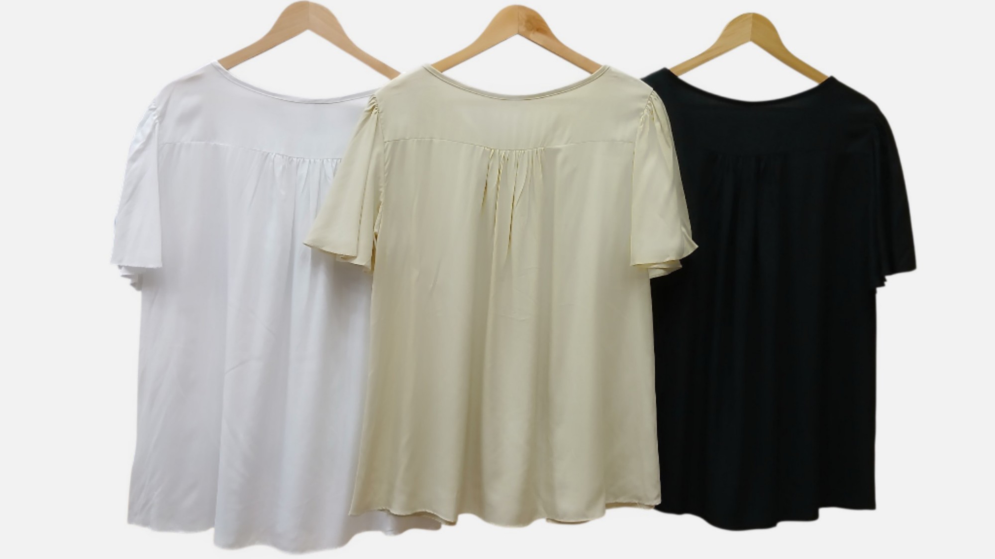 Blusa Especial en Fibrana Poplin Lisos Talles 4 al 10 - Imagen 5