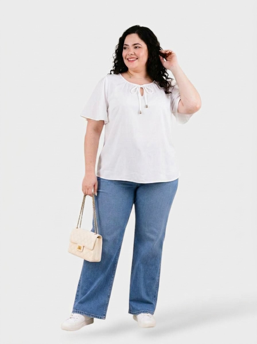 Blusa Especial en Fibrana Poplin Lisos Talles 4 al 10 - Imagen 6
