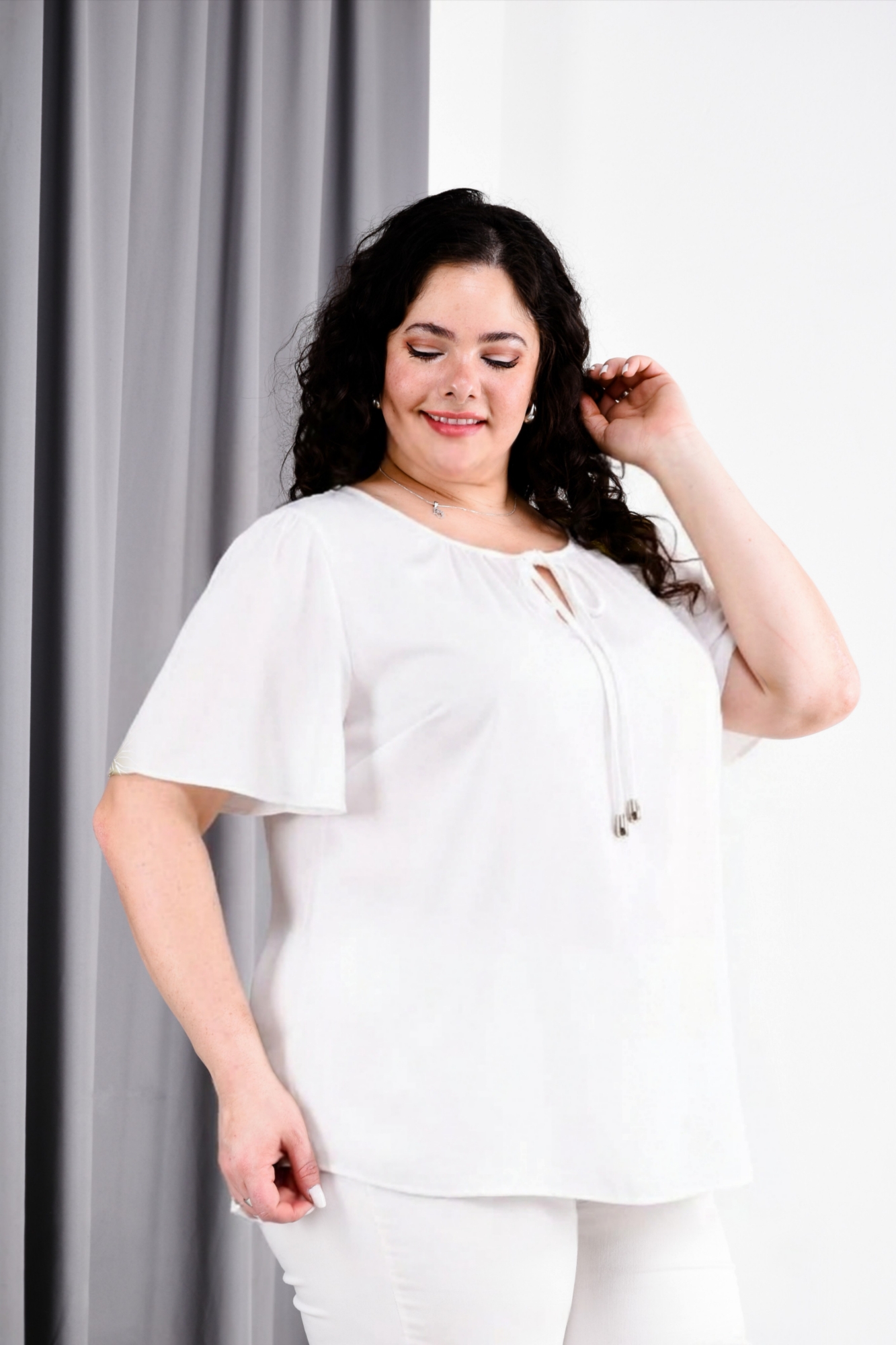 Blusa Especial en Fibrana Poplin Lisos Talles 4 al 10 - Imagen 6