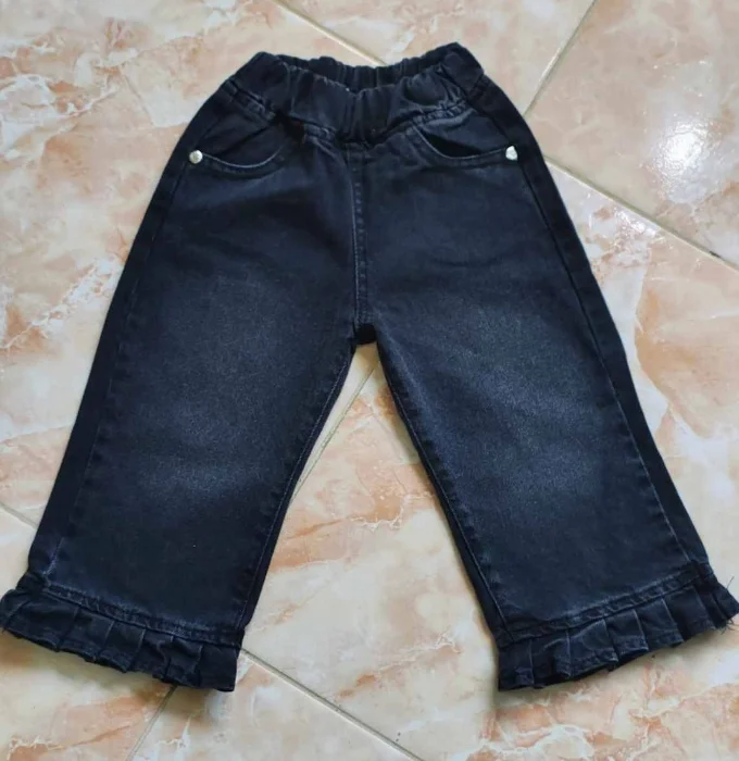 Online Pantalón Oxford con Volados en el Botapie