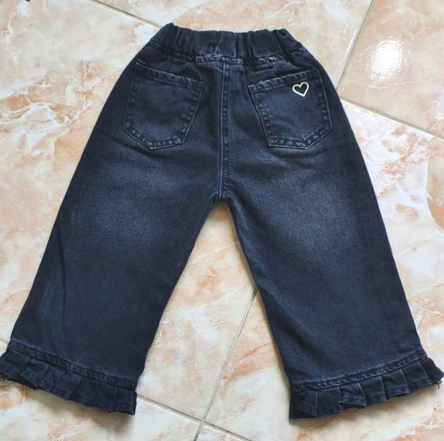 Online Pantalón Oxford con Volados en el Botapie - Imagen 2