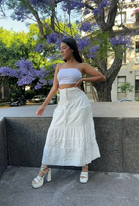 Pollera/vestido 2 en 1