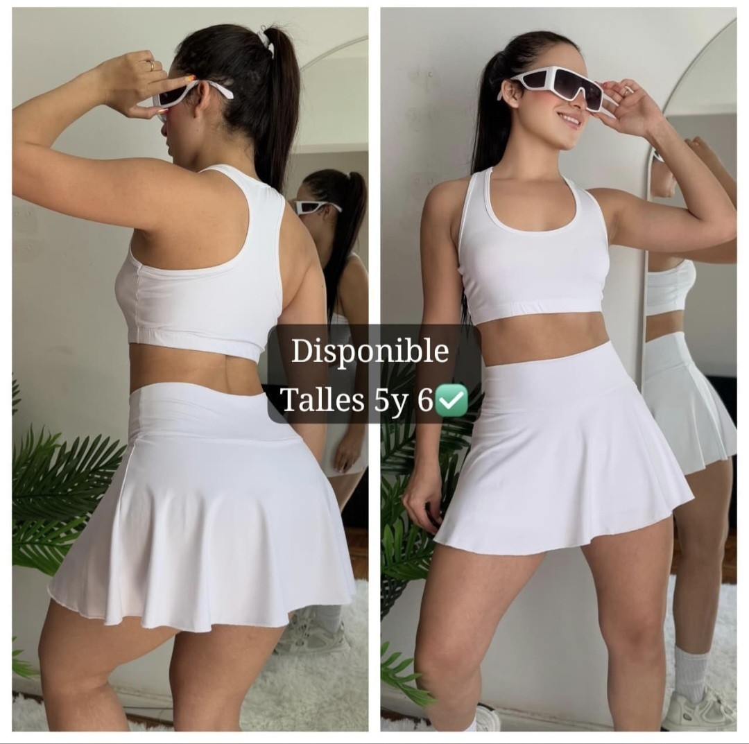 Conjunto Short Pollera + Top - Imagen 2