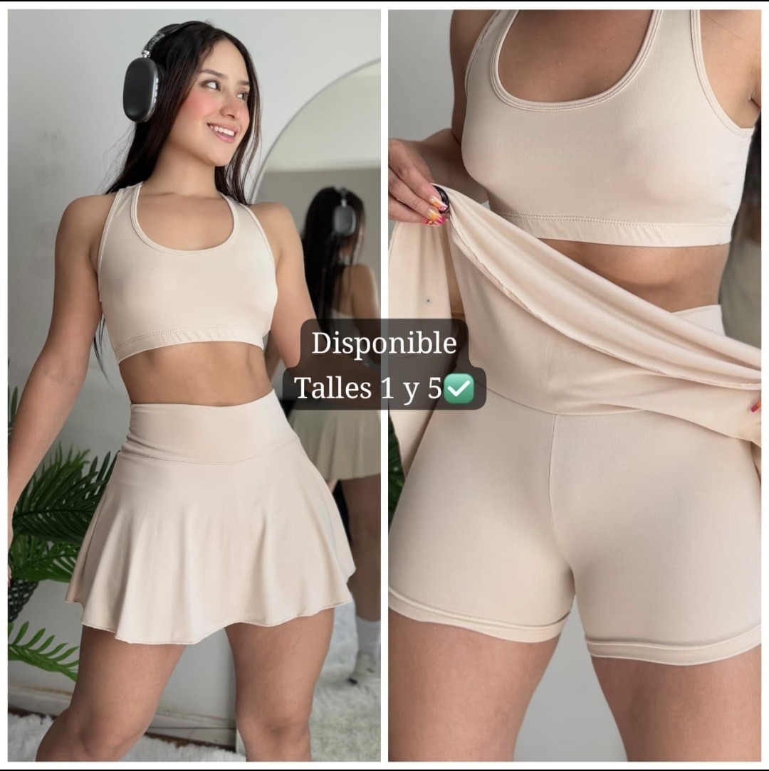 Conjunto Short Pollera + Top - Imagen 3