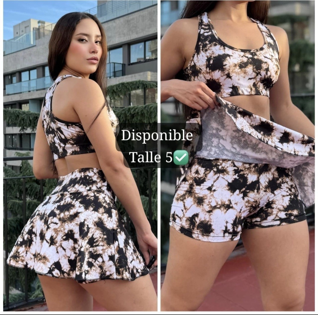 Conjunto Short Pollera + Top - Imagen 5