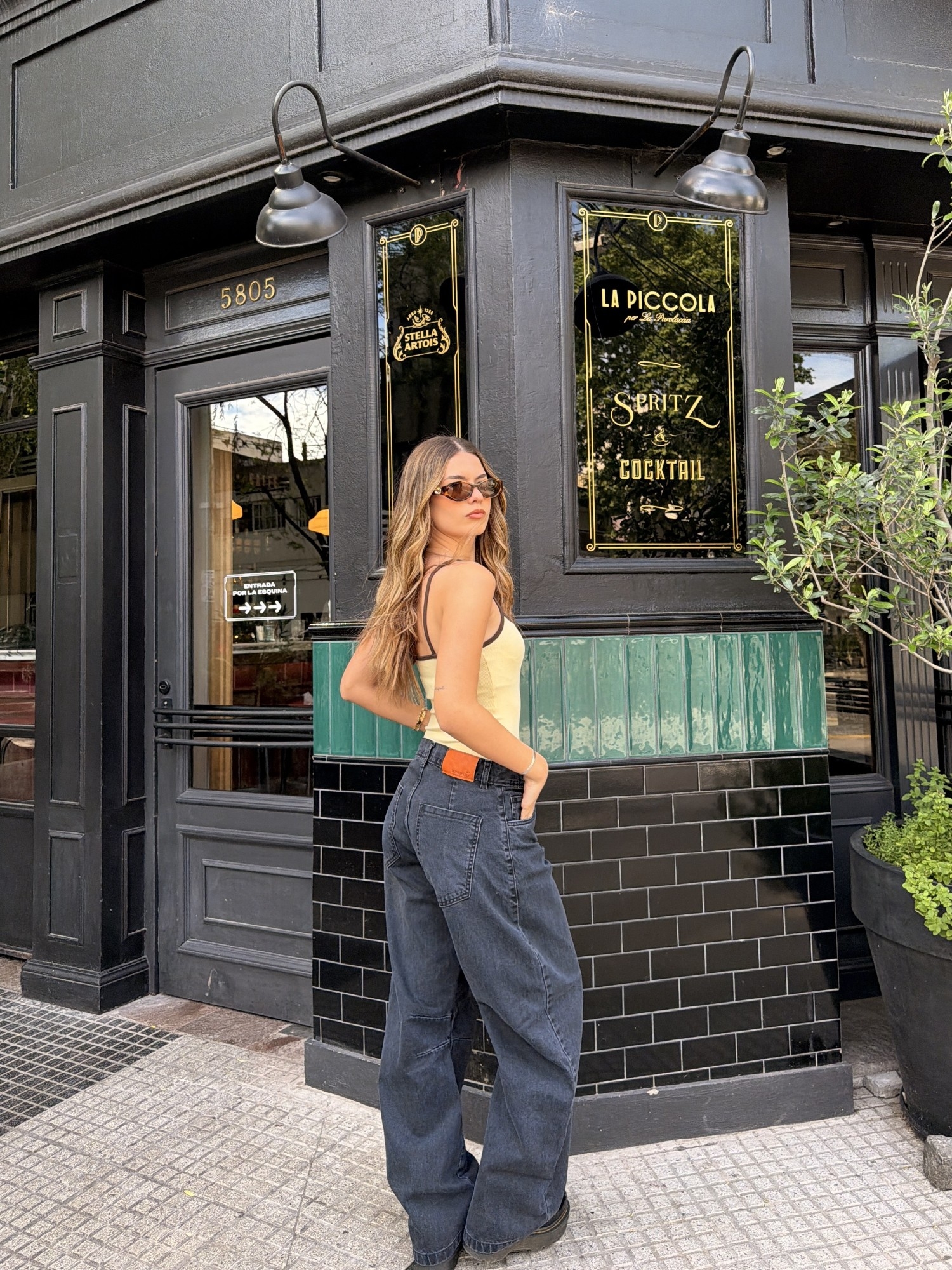 'art 262-2' 36 al 46 Maxi Wide Leg Gris + Pinzas "trend" - Imagen 6