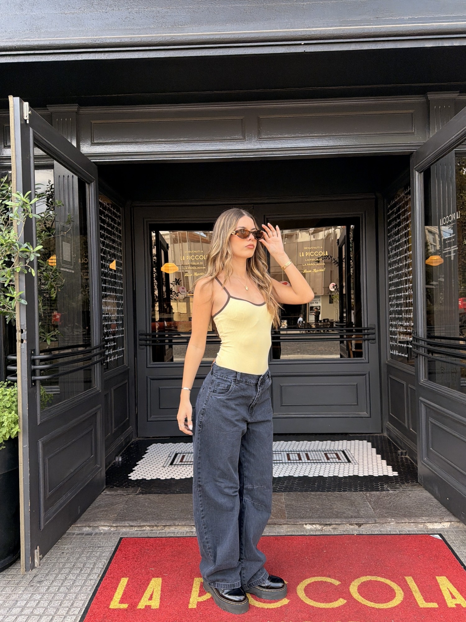 'art 262-2' 36 al 46 Maxi Wide Leg Gris + Pinzas "trend" - Imagen 7
