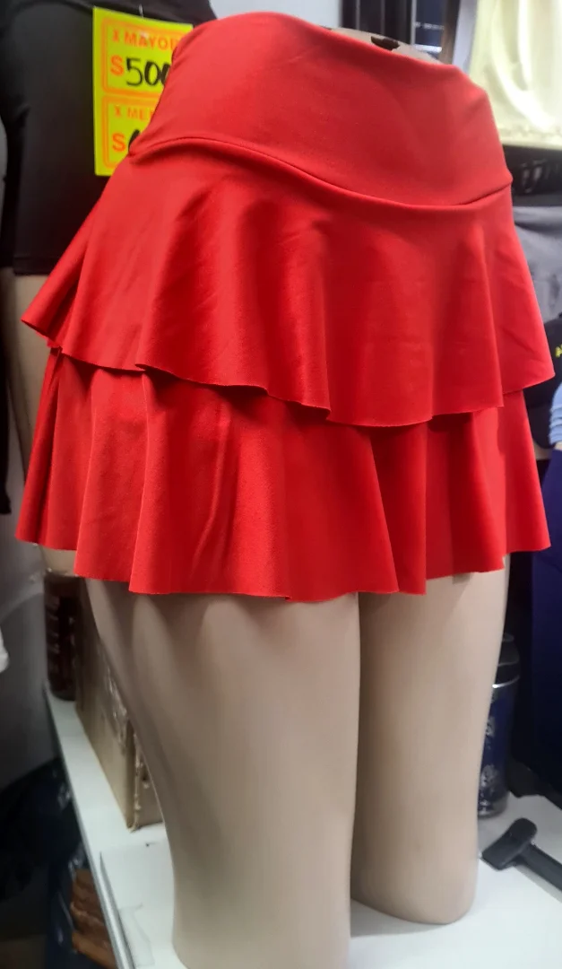 Pollera Short con Vuelos - Imagen 4