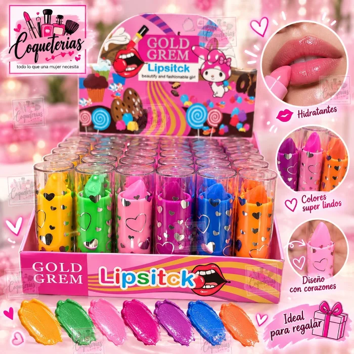 Lipstick Mágico X 36 Unidades