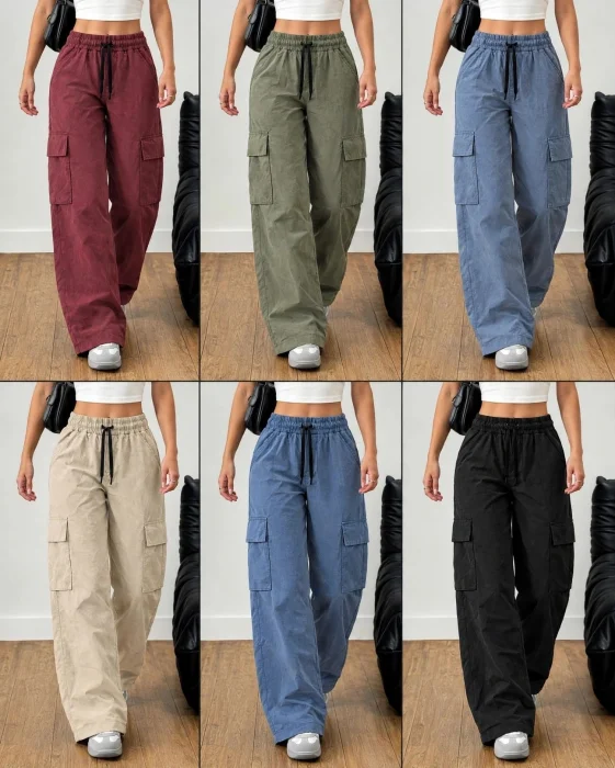 Pantalon Baggy - Cargo - Mujer