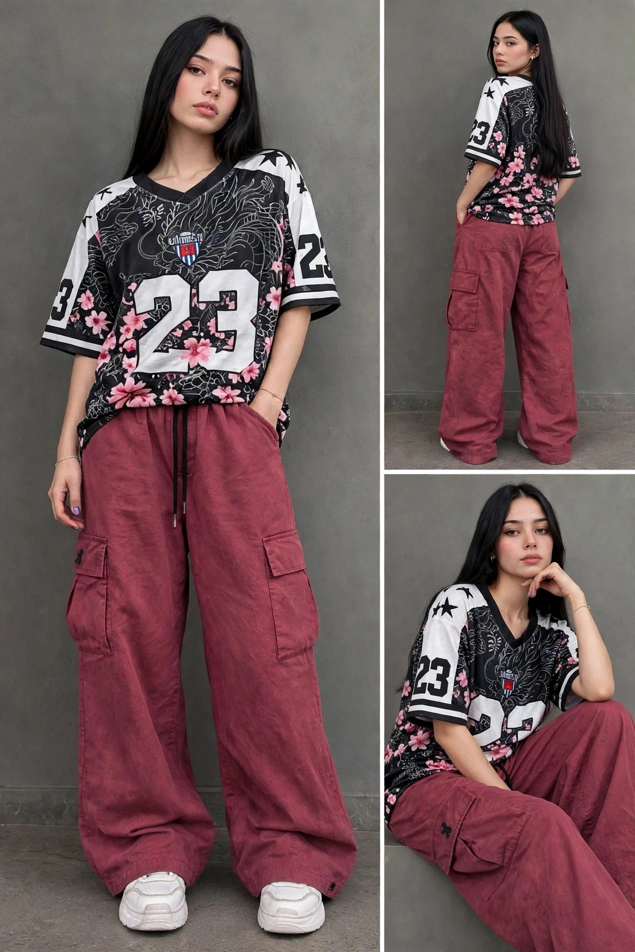 Pantalon Baggy - Cargo - Mujer - Imagen 2