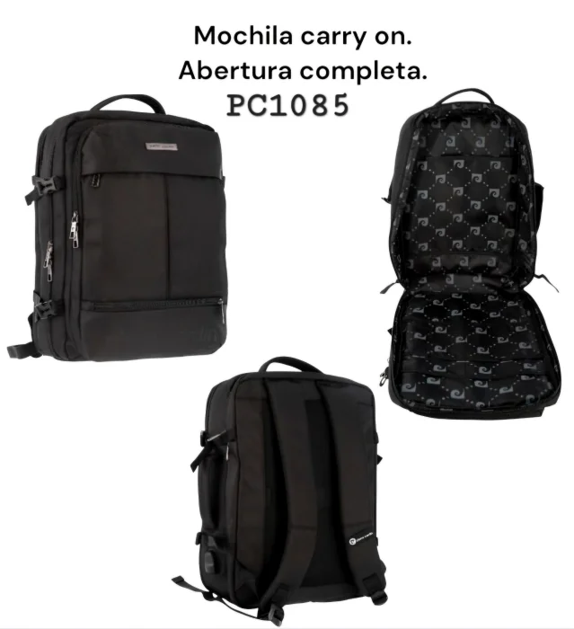 Mochila Tipo  Carry On Pierre Cardin
