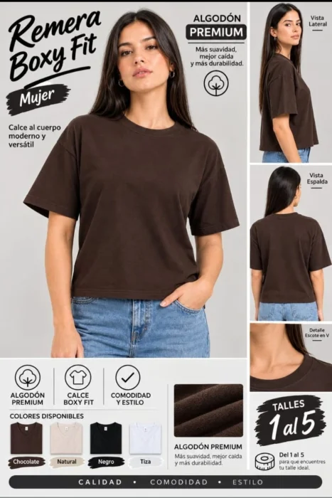 Remera Boxi Fit