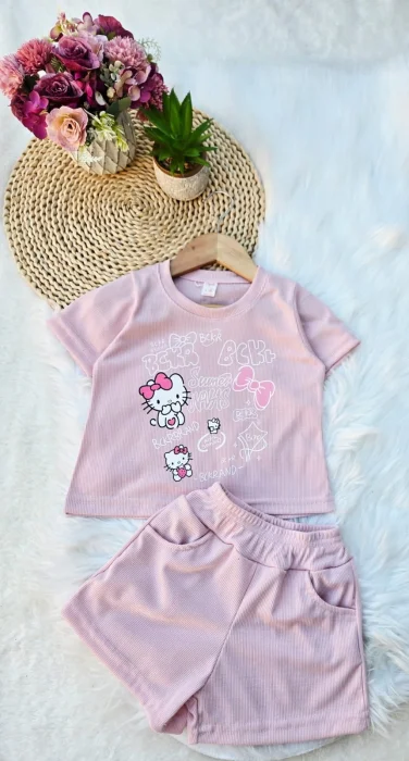 Conjunto de Morley Algodon. Remera y Short.