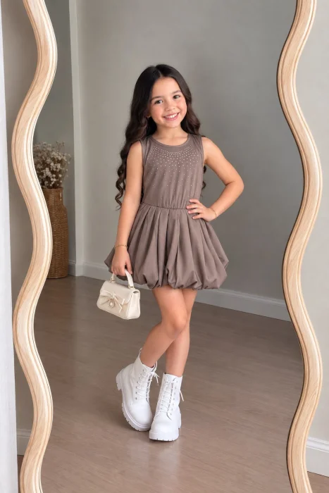 Vestido con Strass