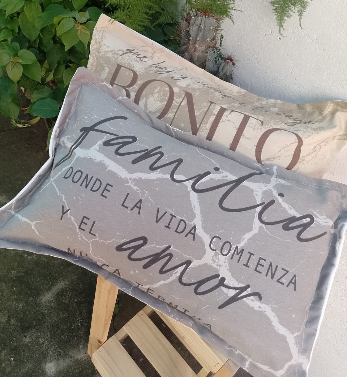 Almohadones Estampado Gabardina 30 X 50 - Imagen 3