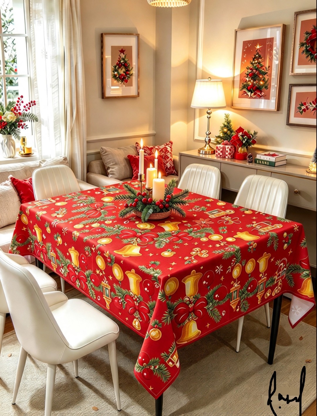 Mantel Navideño Tropical Mecánico - Imagen 5