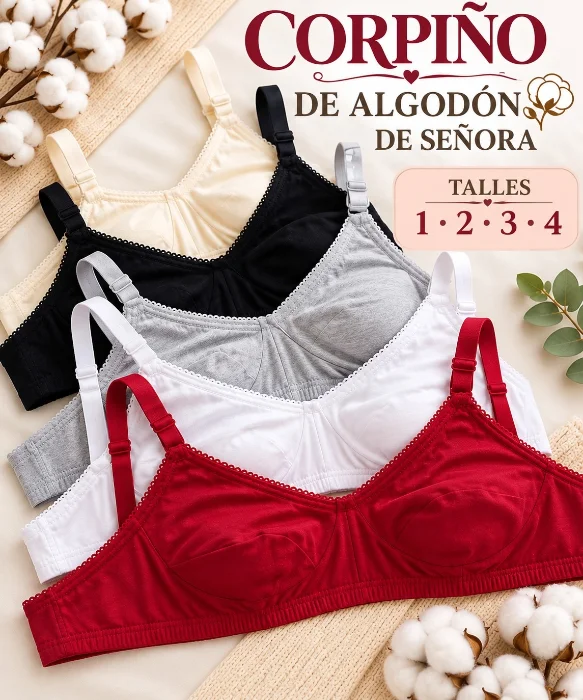 Corpiño de Sra Algodón