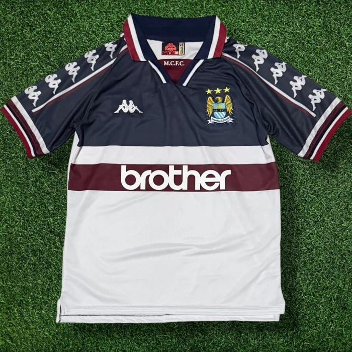 Camiseta Manchester City Retro Alternativa 97