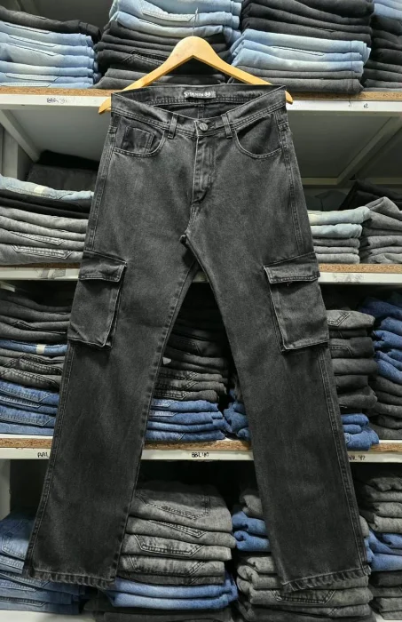 Pantalón Mom Cargo Bolsillo 3d
