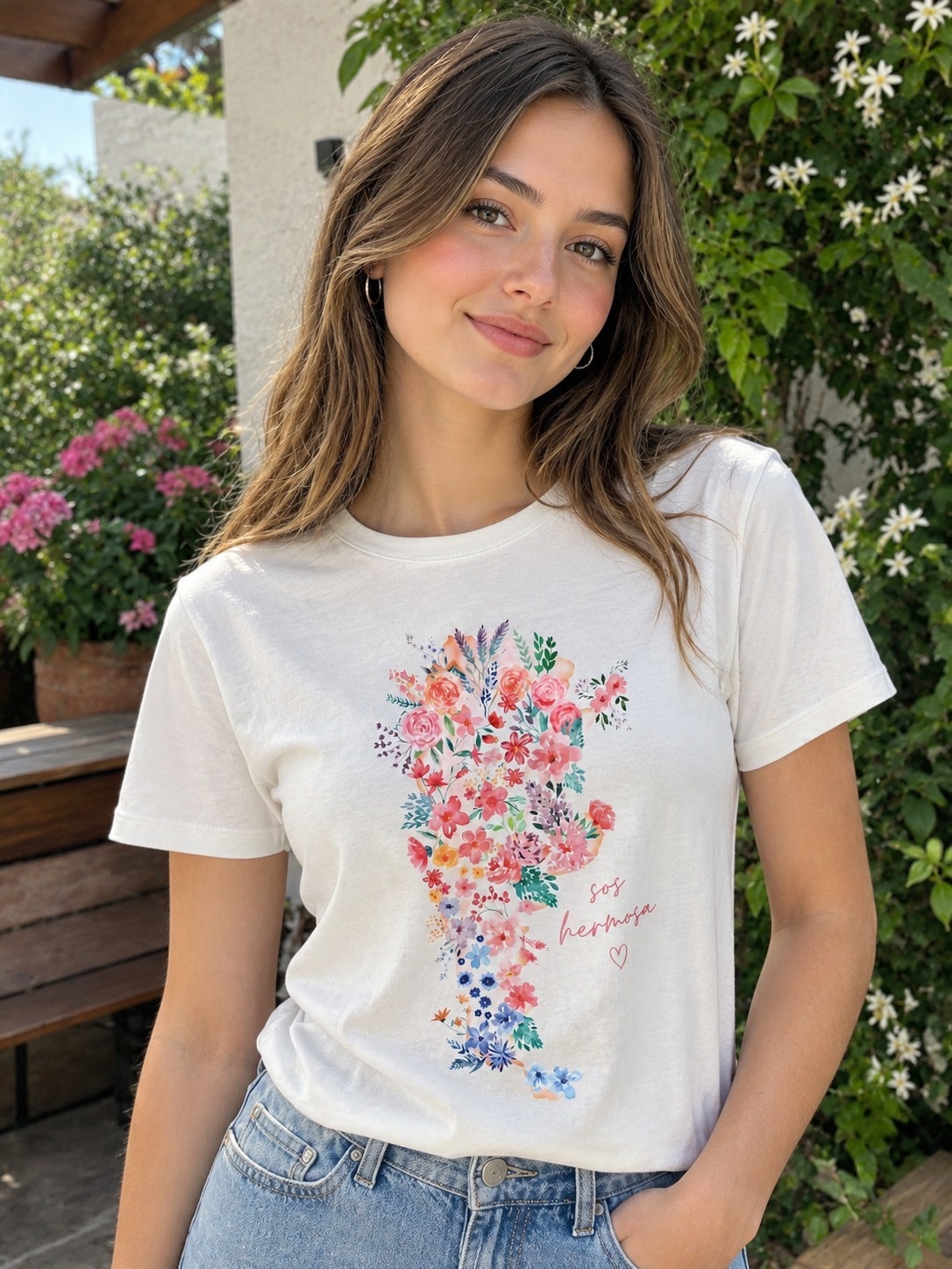 Remera Algodon 24.1 Peinado - Imagen 2