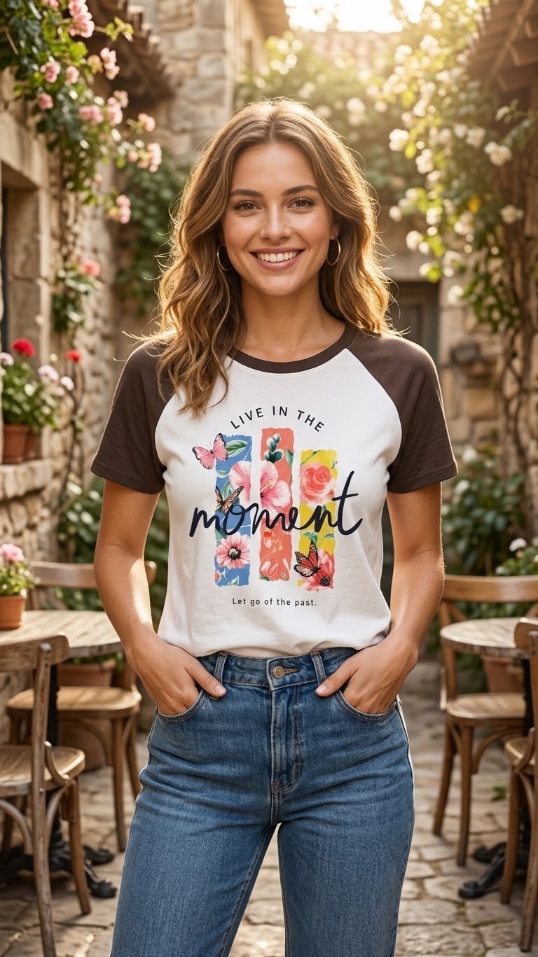 Remera Algodon 24.1 Peinado Combinadas - Imagen 2