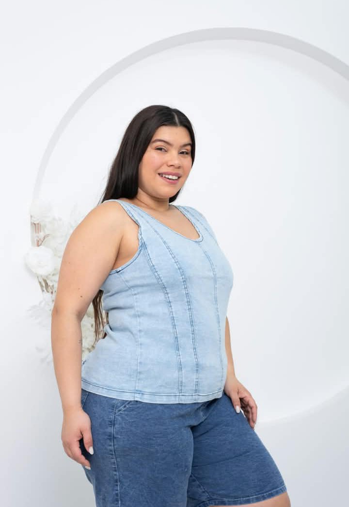 Musculosa Jeans - Imagen 3