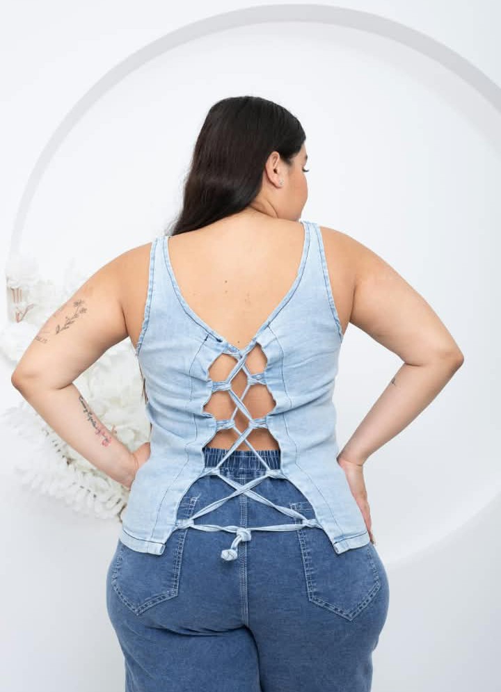Musculosa Jeans - Imagen 4