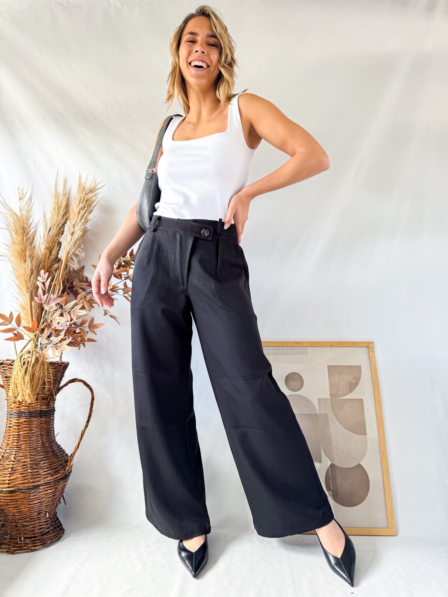 Pantalon Sastrero Tiro bajo - Imagen 2