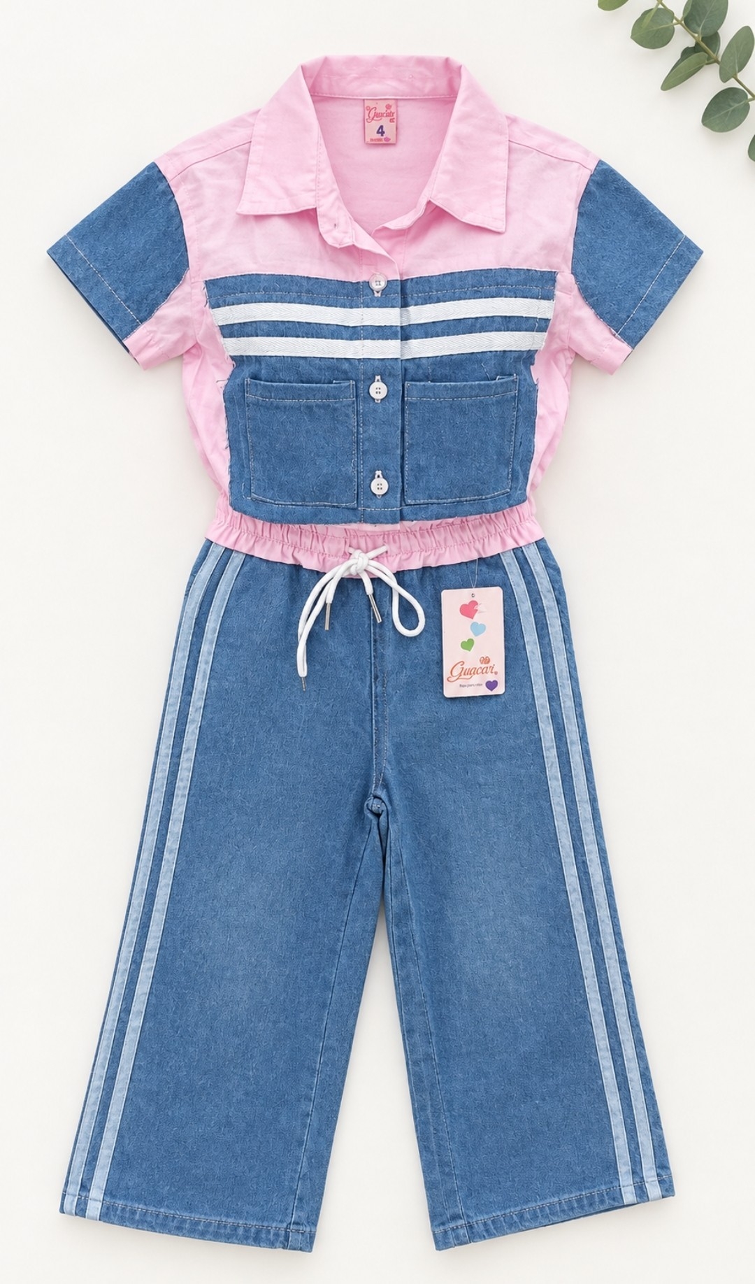Conjunto de Nena Importado Camisa y Pantalón - Imagen 2