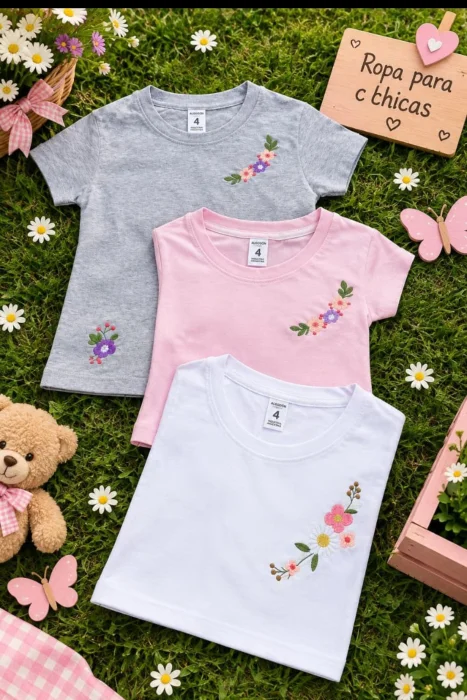 Remeras Bordados