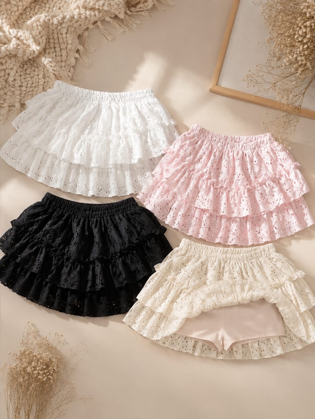 Short Pollera Ellie - Imagen 3