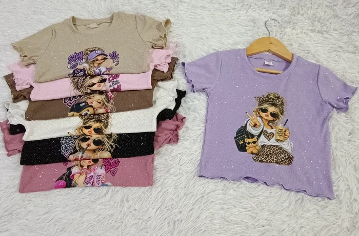 Remera Gliter