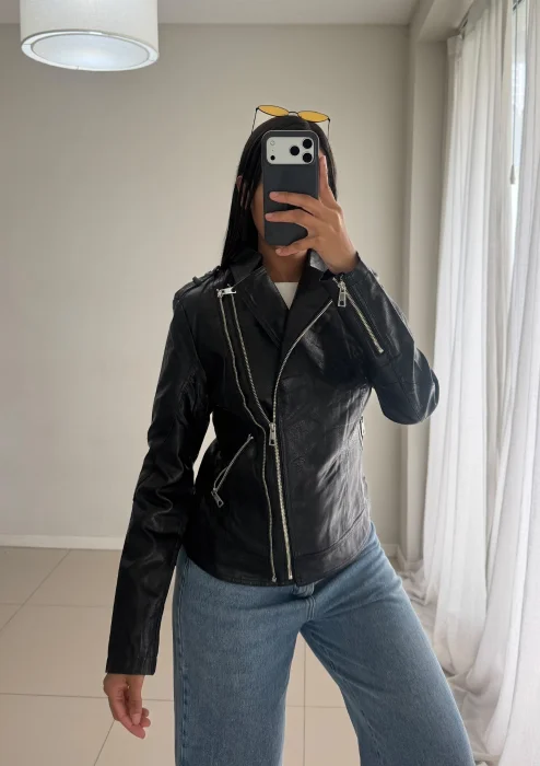 Campera de Eco Cuero
