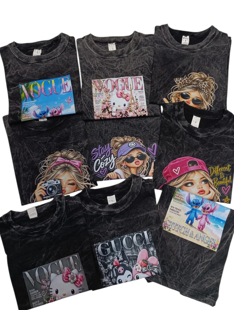 Remeras Oversise Nena Nevados Personajes - Imagen 2