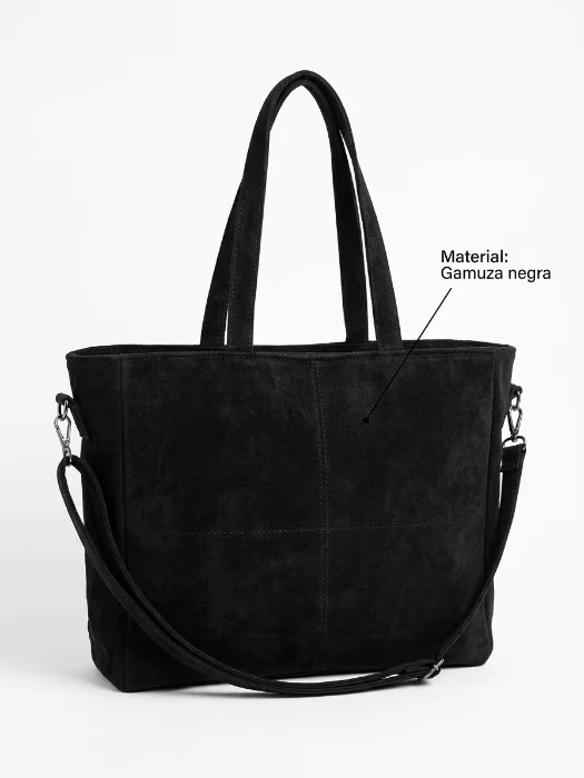 Cartera de Gamuza