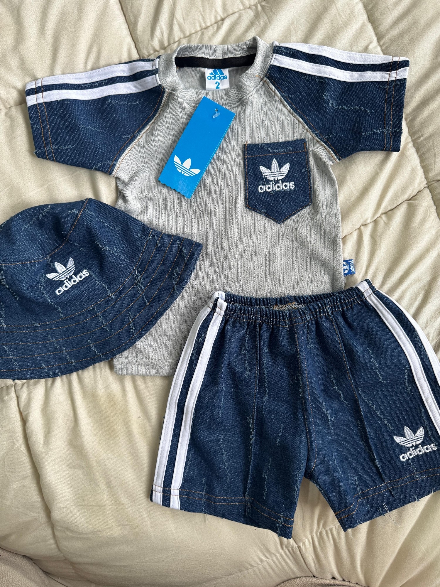 Conjunto Jeans 3 Piezas. - Imagen 2